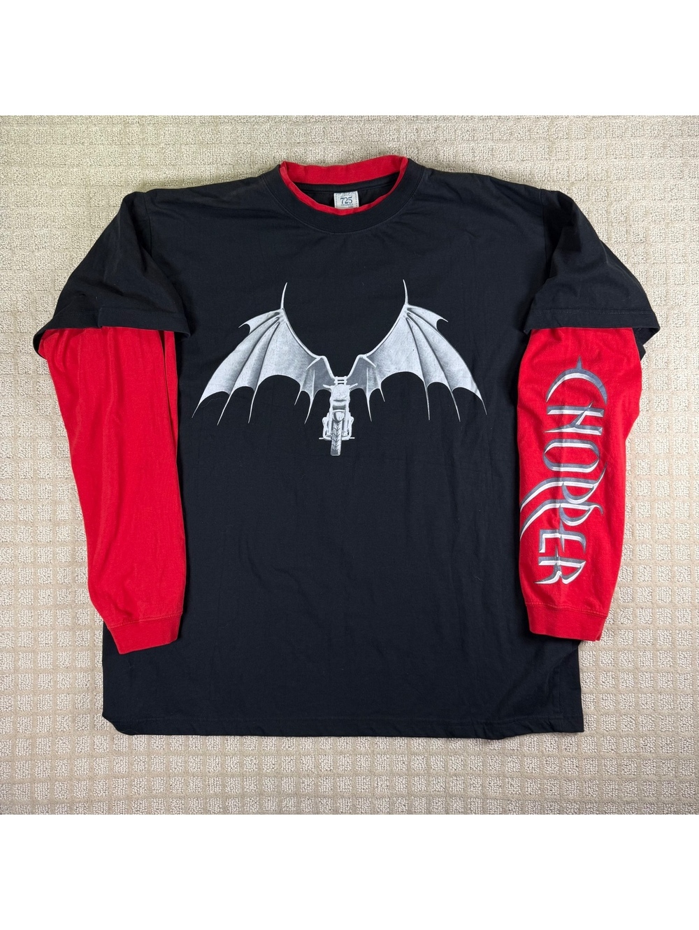 725 Originals Chopper Layered Long Sleeve T Shirt XL